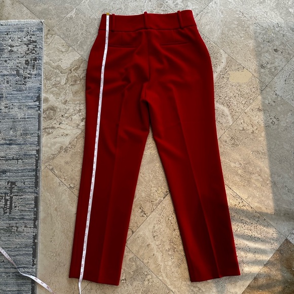 Red dress pants size M - Picture 3 of 3